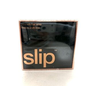 Slip Pure Silk Hair Wrap Black NIB